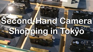 SecondHand Camera Shopping in Tokyo 📷📹🎥🎞️ [upl. by Aroda]