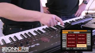 Korg PA4x Demo By Bonners Music Part 5 Modern Styles amp Accompaniments [upl. by Esydnac805]