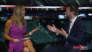 Lara Trump amp Senator JD Vance [upl. by Kenlay]