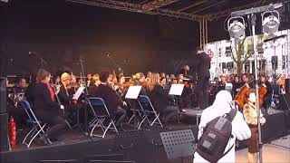 Conductor loses his baton during a concert [upl. by Odlanyer]