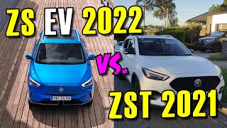 Is MG ZST Petrol or MG ZS EV  which car to buy [upl. by Ataga]