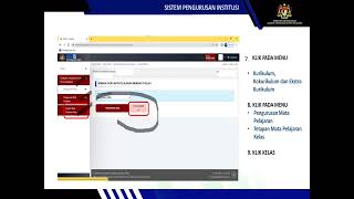 MODUL PENGURUSAN INSTITUSI IDME  CARA GURU KELAS MENGISI MATA PELAJARAN [upl. by Nailliw729]