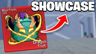 NEW DRAGON FRUIT Rework Full SHOWCASE In Blox Fruits [upl. by Jordanna924]