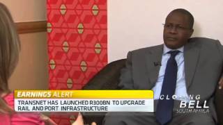 Transnet Capex Plan with CEO Brian Molefe [upl. by Llehcear]