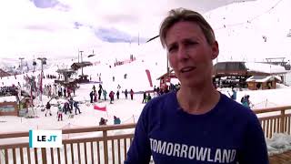 TOMORROWLAND ALPE DHUEZ  JT TV GRENOBLE [upl. by Kamillah667]