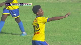 FULL MATCH Titchfield High vs Port Antonio High  ISSA SBF DaCosta Cup Round 1 [upl. by Icyac]