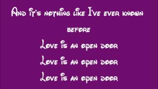 Love Is an Open Door  FROZEN on Broadway [upl. by Bucky]