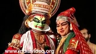 Kathakali Performance  Onam Video Greetings  Kerala [upl. by Jasper676]