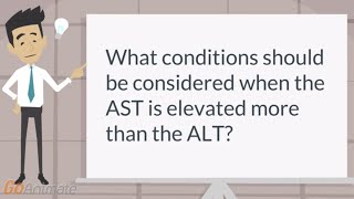 AST increased more than ALT [upl. by Enytsuj]