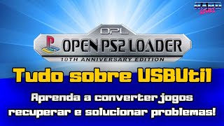 Tutorial USBUtil  aprenda a converter jogos maiores que 4gb recuperar e resolver problemas [upl. by Eitnom]