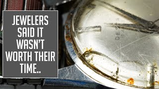 Restoring an Important Vintage Watch That Local Jewelers Wouldnt Even Touch [upl. by Ricki472]