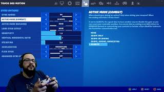 How to enable Gyro and Flick Stick controls in Fortnite [upl. by Corydon]