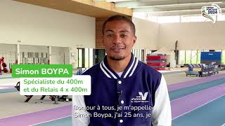 En route vers Paris 2024  Interview de Simon Boypa [upl. by Aramas505]