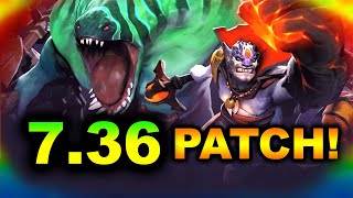 736 NEW PATCH  BIGGEST CHANGES  736 GAMEPLAY UPDATE DOTA 2 [upl. by Hilleary]