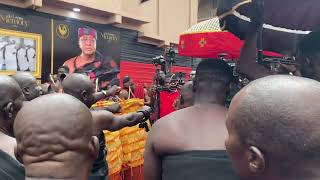 Nana Konahene Otumfuo Akobeahene amp Bantamahene dance to the tunes [upl. by Acim]