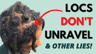 MYTH Unraveling After Retwisting Locs is BAD [upl. by Roxanne]