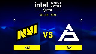 NAVI проти sAw  IEM Cologne 2024 [upl. by Zebulon]