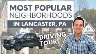 6 MOST Popular Neighborhoods in Lancaster PA  Driving Tour [upl. by Bolton]