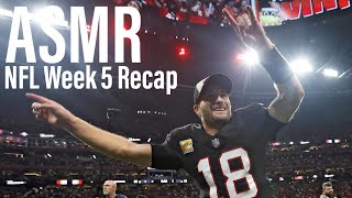 ASMR NFL Week 5 Recap  Week 6 Predictions [upl. by Lertnom]