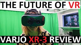 The BEST VR Headset in the WORLD VARJO XR3 REVIEW [upl. by Aramal]