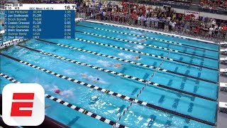 Caeleb Dressel sets American record in 200 IM win at 2018 SEC Swimming Championships  ESPN [upl. by Itsyrk]