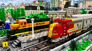 Seltene LEGOZüge gekauft  Erste Fahrtests in der LEGO Stadt [upl. by Zina]