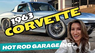 1963 SPLIT WINDOW CORVETTE BY HOTROD GARAGE INC [upl. by Eedak269]