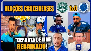 REAÇÕES CRUZEIRENSES  CORITIBA 1x0 CRUZEIRO  VAMOS RIR DO CRUZEIRO [upl. by Anear790]