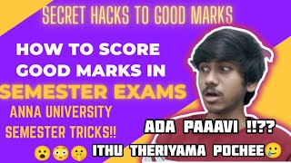 Semester Exams Anna University Tricks to score Good Marks Tips for Engineering College Students SEC [upl. by Grand774]