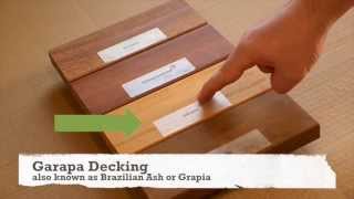 Comparing Hardwood Decking Woods [upl. by Rednasyl417]