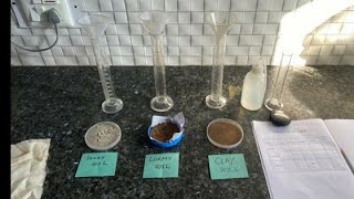 To Determine the water holding capacity of different soil samples by Harleen Maam [upl. by Ahen887]