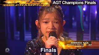 Angelica Hale sings Impossible AMAZING AGAIN  Americas Got Talent Champions Finals AGT [upl. by Annodal]