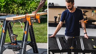 Why You Should Buy the WORX Pegasus Folding Work Table [upl. by Ycrad]