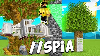 HO IMBROGLIATO con SPIA NELLA GARA DI COSTRUZIONE DI MINECRAFT [upl. by Oiramad280]