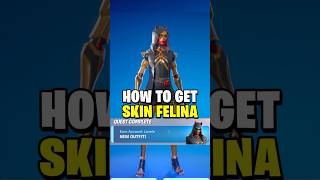 How to Unlock New Felina Skin in Fortnite Chapter 5 Season 4 fortnite [upl. by Elokin]