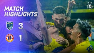 Highlights  Kerala Blasters FC 31 East Bengal FC  Matchweek 1 Hero ISL 202223 [upl. by Suolkcin]