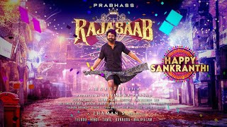 The Rajasaab  Title Announcement Video  Prabhas  Maruthi  Thaman S  People Media Factory [upl. by Rosel]