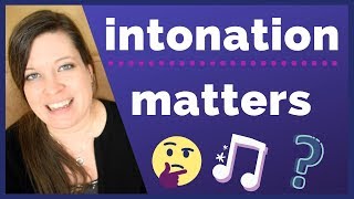 The Difference Between Stress and Intonation Why Intonation Matters and Other Intonation Myths [upl. by Giah]