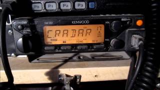 Frecuencias Aéreas en radio VHF Kenwood TM 261 A [upl. by Heimlich]