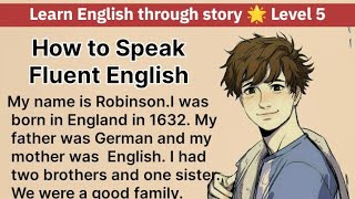 Learn English through story 🌟 Level 5 Best Audio books interesting story Graded Readers [upl. by Tnecnev]