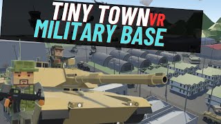 US ARMY MOBILIZES FORCES DUE TO ZOMBIE OUTBREAK  MILITARY BASE  Tiny Town VR [upl. by Spiegel549]