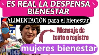 ES REAL LA ENTREGA DE DESPENSAS BIENESTAR AQUI TE LO COMPROBAMOS ALIMENTACION PARA EL BIENESTAR [upl. by Eletnahc]