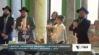 Capitol Hanukkah Menorah Lighting Ceremony  December 7 2023 [upl. by Zoltai607]