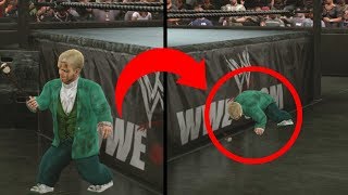 10 Greatest Secrets amp Easter Eggs In WWE Games [upl. by Kliment]