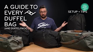 A Guide To Every Peak Design Duffel Bag and Duffelpack [upl. by Muirhead640]