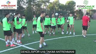 DENİZLİSPOR U19 TAKIMI ANTRENMANI 26 EYLÜL 2024 3 [upl. by Anauqahs]