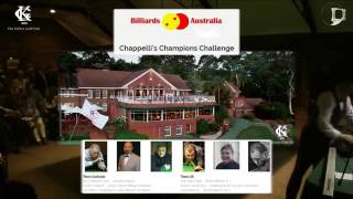 Chappellis Champions Billiards amp Snooker exhibition 2016 [upl. by Aihcats]