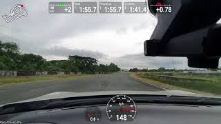 BRC 156  Subaru BRZ Hotlap at Batangas Racing Circuit Jun 24 2021 [upl. by Kcirb]