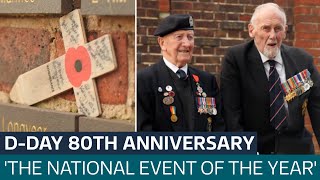 Massive national event to commemorate 80th anniversary of Dday ITV News [upl. by Ardyaf]