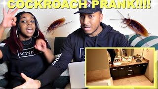 quotCOCKROACH PRANK ON GIRLFRIENDquot by Dearra amp Ken 4 Life Reaction [upl. by Kwapong]